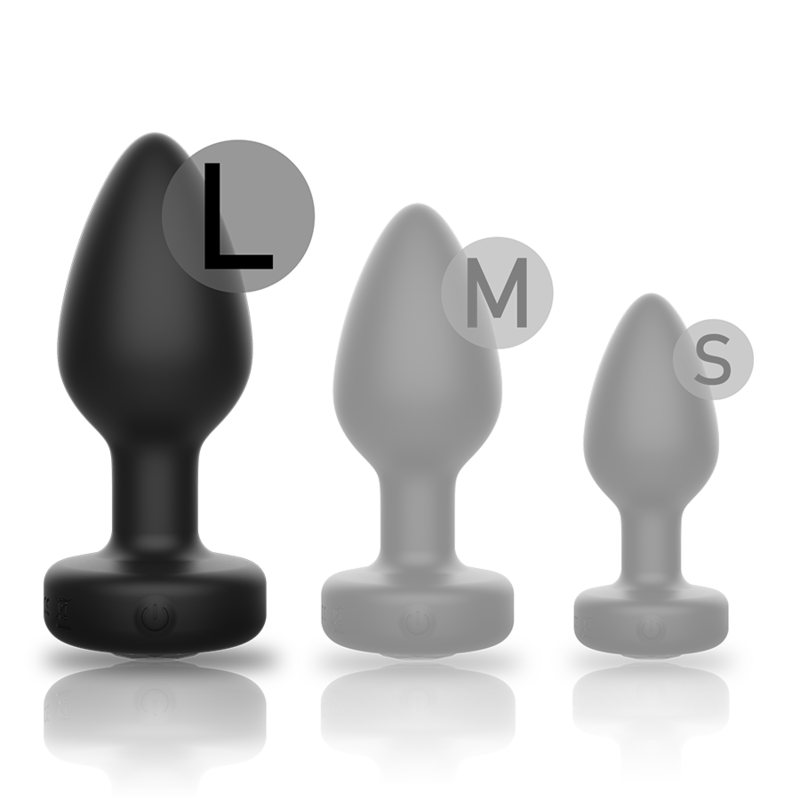 Plug Anal Vibrant Télécommande Chauffant - Silicone - Ibiza Technology