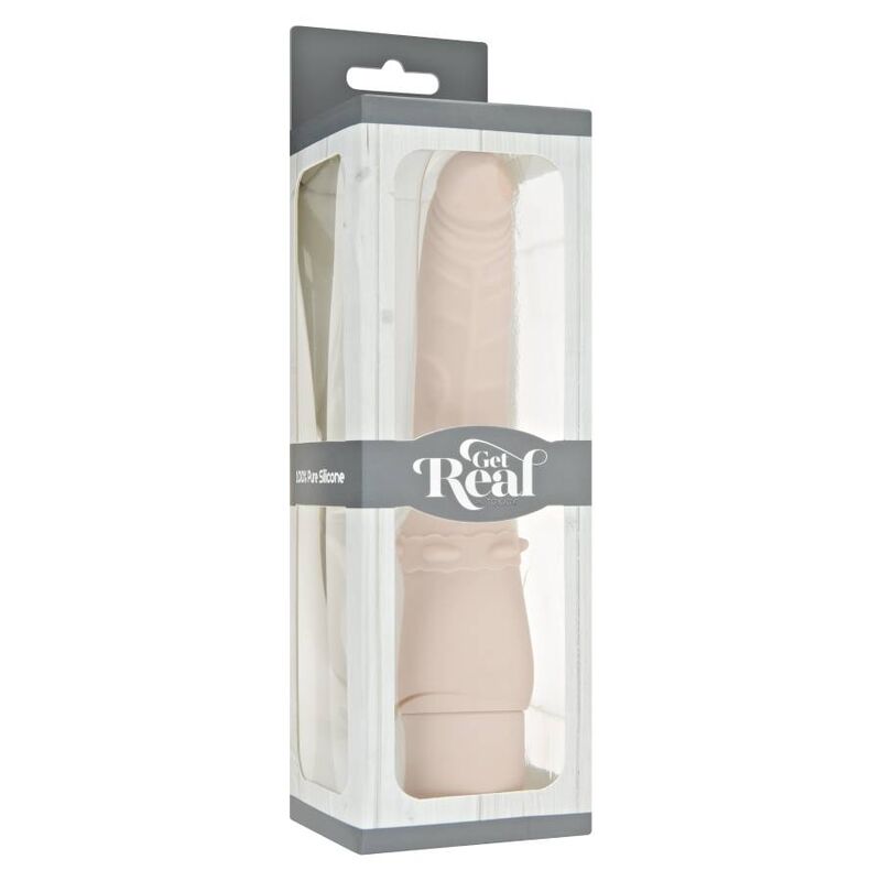 GET REAL - VIBRATEUR LISSE CLASSIQUE NOIR