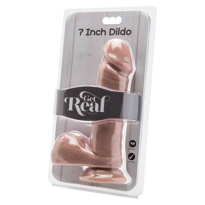 Gode Réaliste Veiné 5 Tailles Boules Ventouse - Get Real