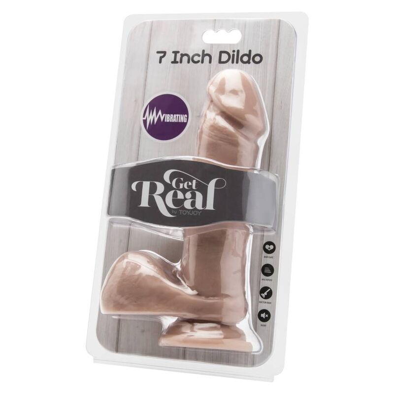 Gode Vibrant Réaliste Billes Rotatives Skin Multi-Tailles - Get Real
