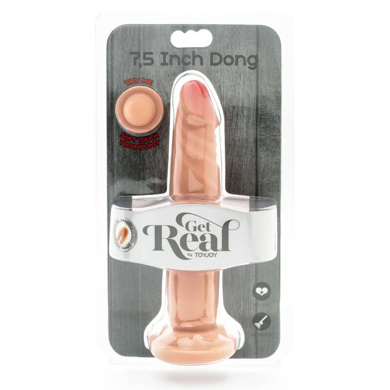 Gode Réaliste Double Densité Peau Souple Ventouse - Get Real