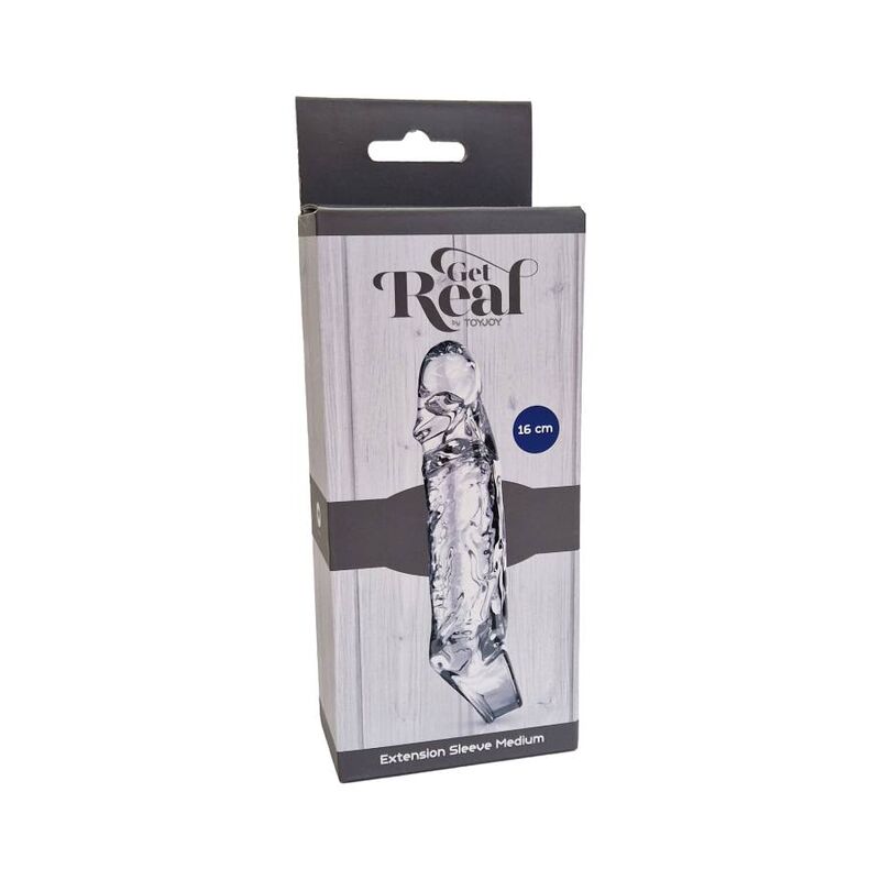 Gaine à Pénis Extension Transparente Souple - Get Real