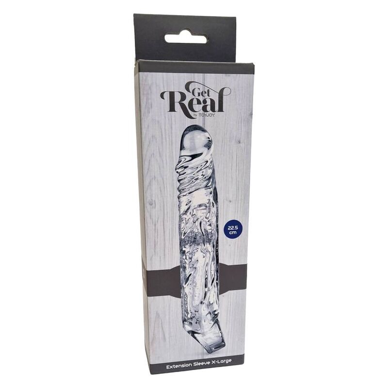 Gaine à Pénis Extension Transparente Souple - Get Real