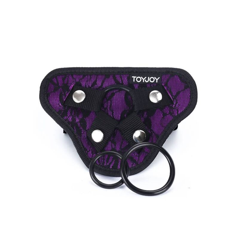 Harnais Gode Ceinture Dentelle Strap-On Réglable - Get Real