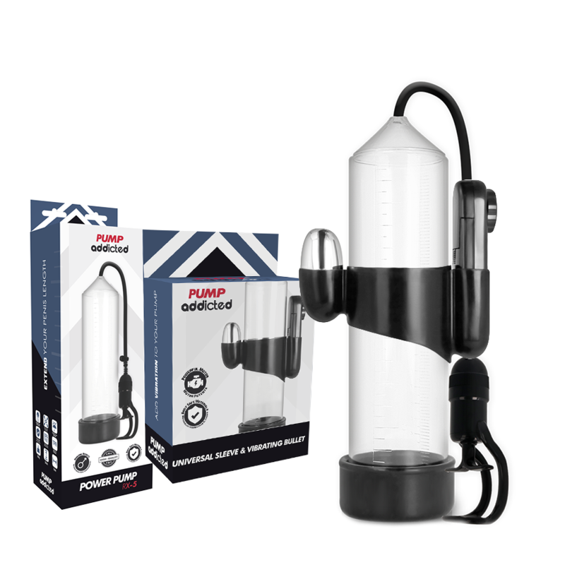 PUMP ADDICTED - VIBRATEUR RX5 NOIR