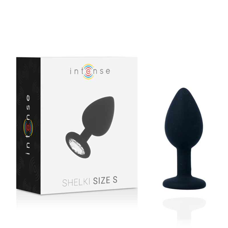 Plug Anal Shelki avec Base Diamant - Silicone Doux Étanche - Intense