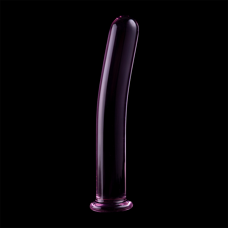 Gode en Verre Borosilicate Modèle 9 Rose 15,5 cm - Nebula Series By Ibiza
