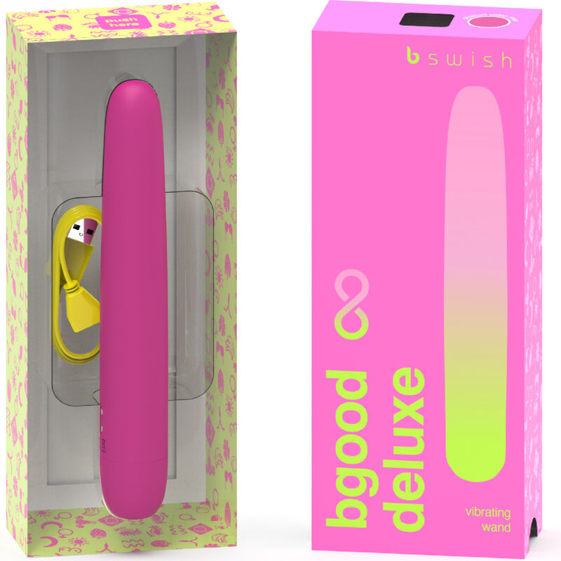 Vibromasseur Bgood Infinite Deluxe - 5 Modes Silicone IPX7 - B Swish