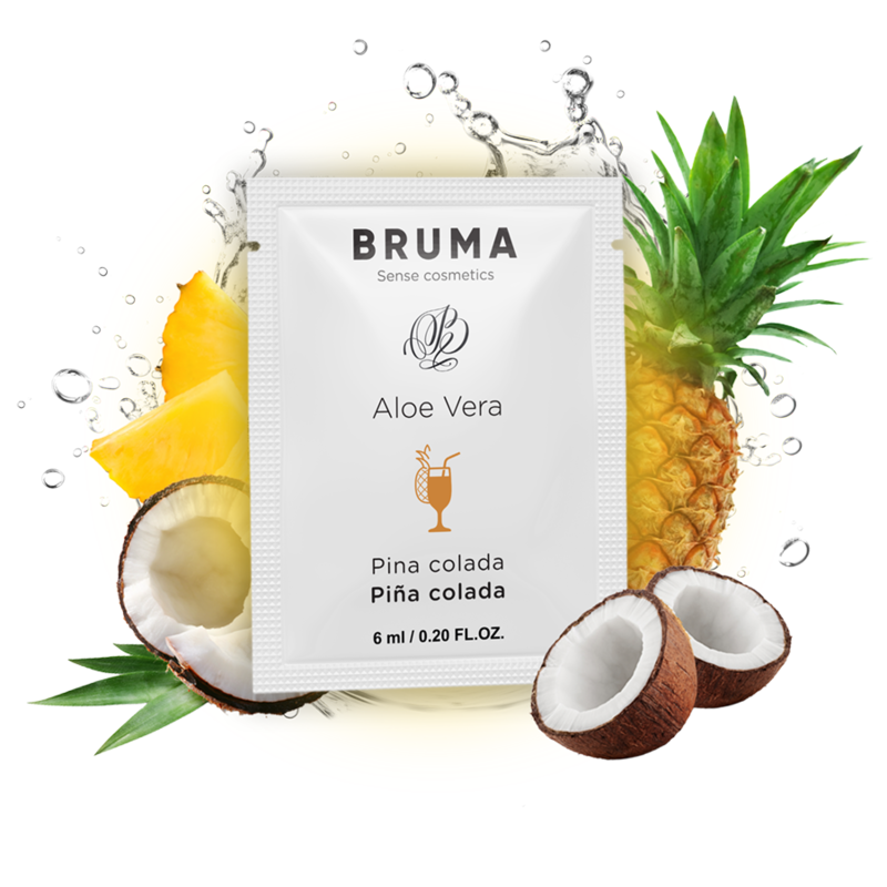 Lubrifiant Gel Aloe Vera Saveurs Base Eau - Bruma