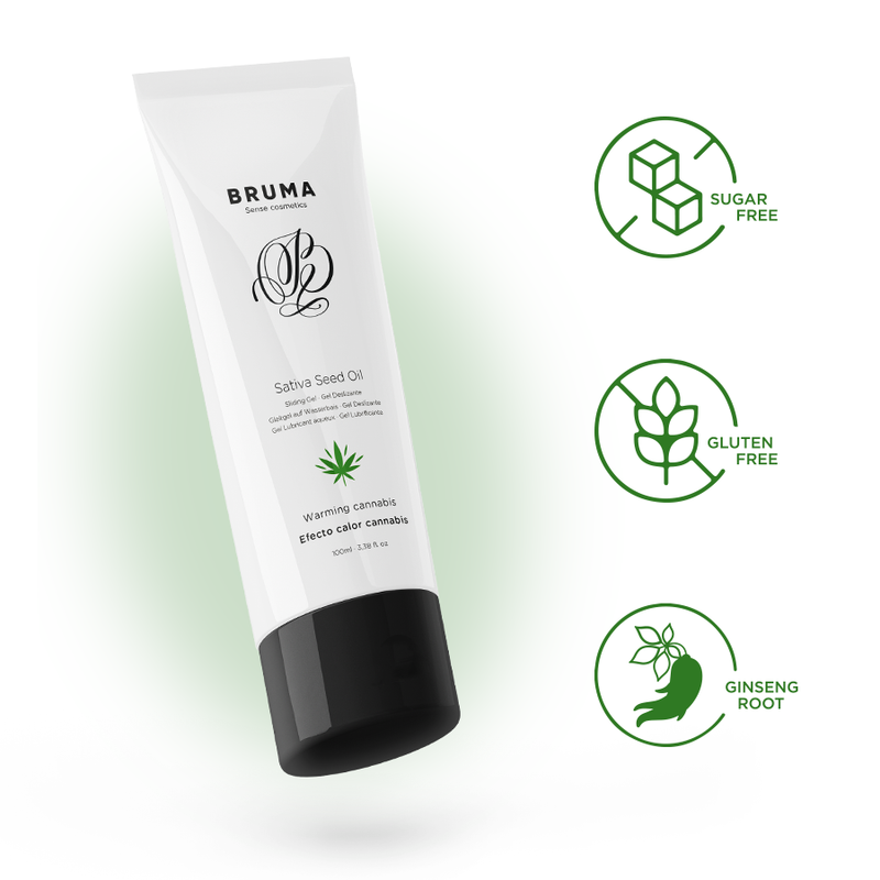 Lubrifiant Gel Aloe Vera Saveurs Base Eau - Bruma