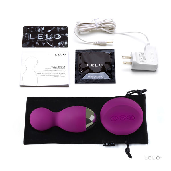 Boules de Geisha Vibrantes Hula Beads Rotatives Connectées - Lelo