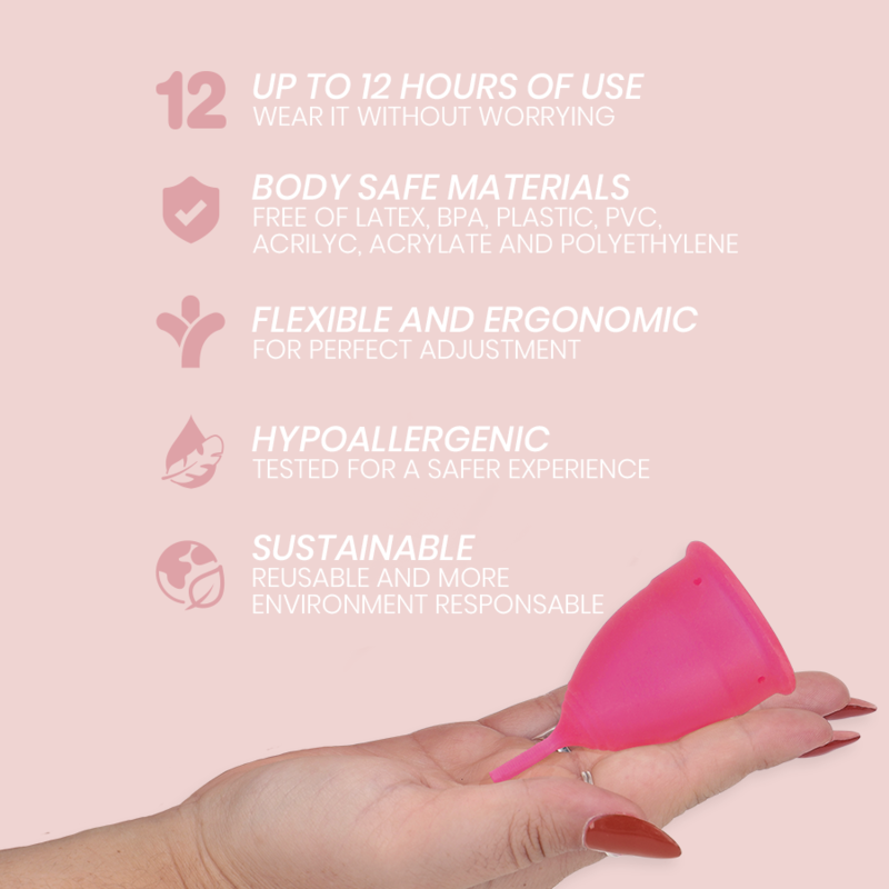 Coupe Menstruelle en Silicone Médical - Réutilisable - Intimichic