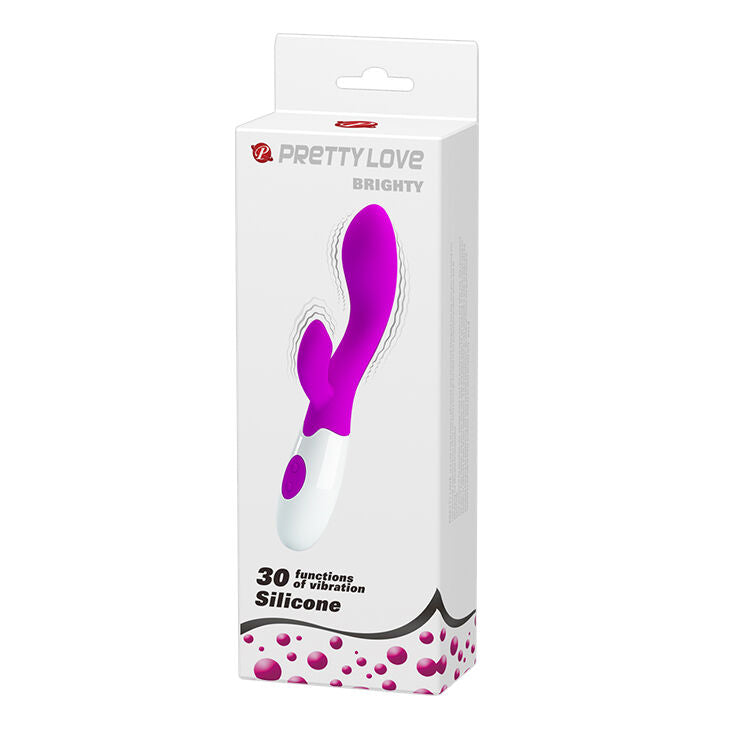 Vibromasseur Clitoridien Brightly Flirtation 30 Modes Silicone - Pretty Love