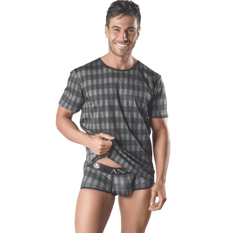 T-Shirt Sexy Homme Aegis Tissu Extensible Coupe Ajustée - Anais Men