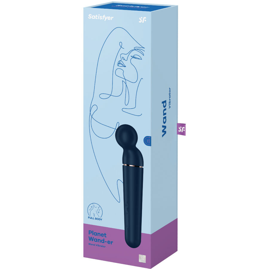 Vibromasseur Wand Planet Wand-er XXL 60 Combinaisons IPX7 - Satisfyer