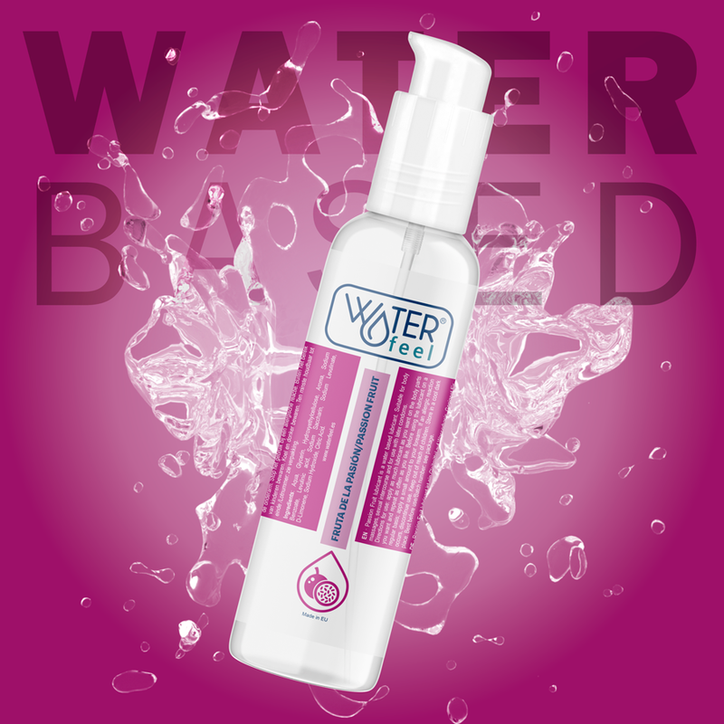 Lubrifiant Aromatisé Base Eau Fraise ou Passion 175 ml - Waterfeel