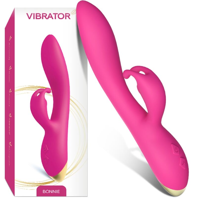 Vibromasseur Rabbit Bonnie - Double Stimulation Silicone - Armony