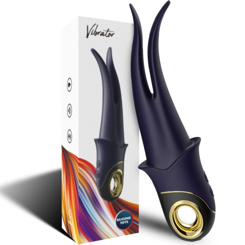 Vibromasseur Double Tête Shadow - Effet Langue 9 Modes - Armony