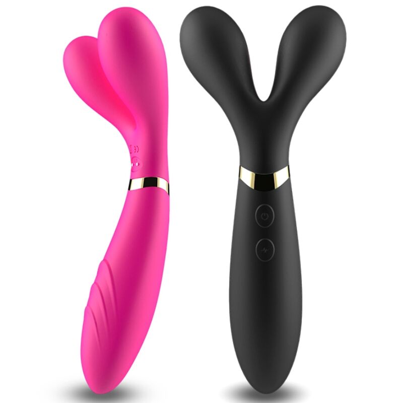 Vibromasseur Wand Double Tête Y-Wand - Triple Extrémité 2x9 Modes - Armony