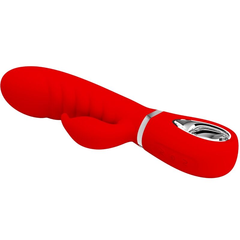 Vibromasseur Rabbit Prescott Point G Flexible Mémoire - Silicone - Pretty Love