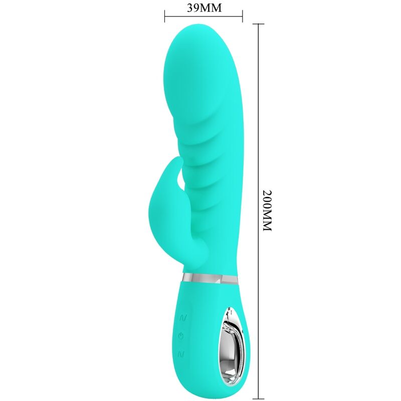 Vibromasseur Rabbit Prescott Point G Flexible Mémoire - Silicone - Pretty Love