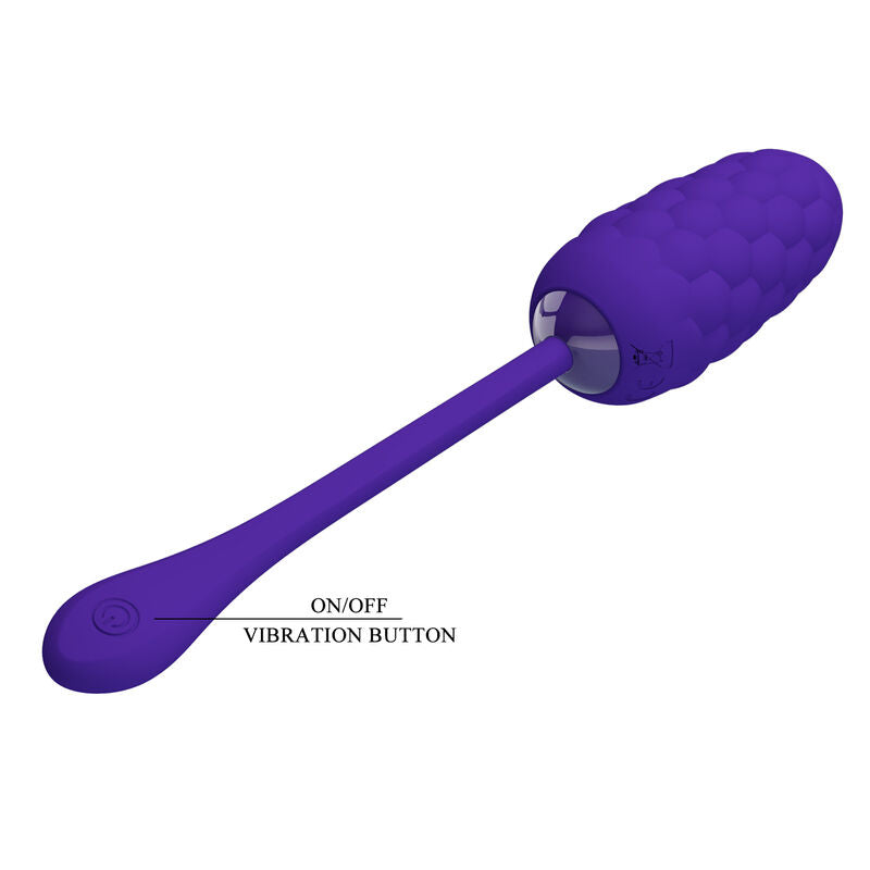 Oeuf Vibrant Texture Marine Relief Silicone - Pretty Love