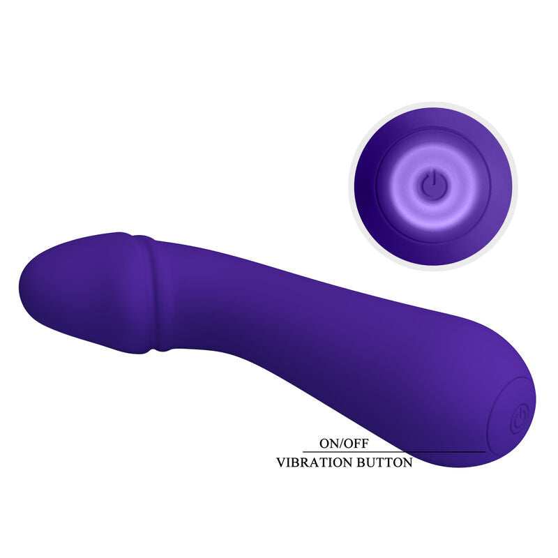 Vibromasseur Point G Cetus 12 Modes Flexible Submersible - Pretty Love