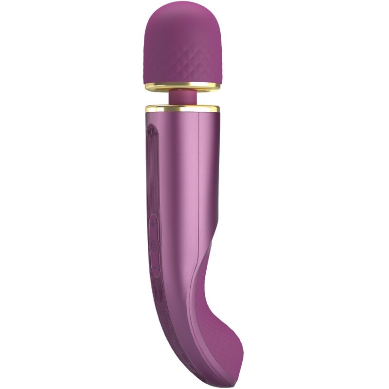 Vibromasseur Wand 7 Vibrations 5 Vitesses Rechargeable - Silicone - Pretty Love