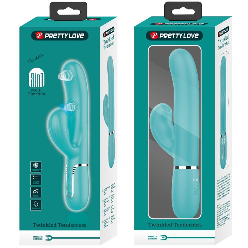 Vibromasseur Point G Perlita 3 en 1 Multifonction - Pretty Love