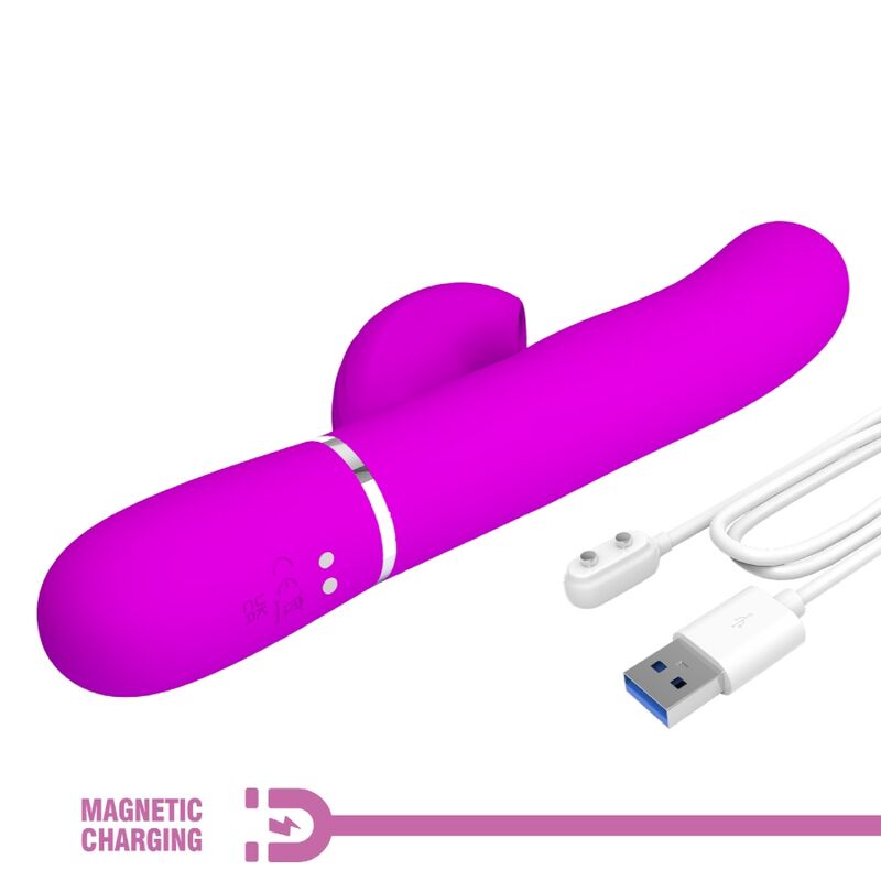Vibromasseur Point G Perlita 3 en 1 Multifonction - Pretty Love