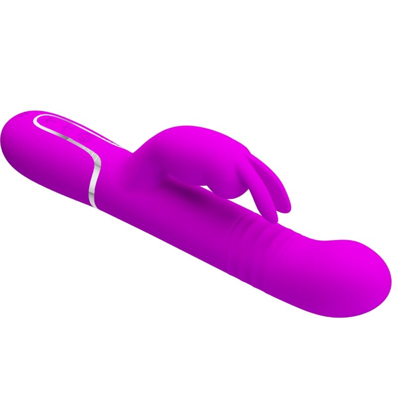 Vibromasseur Rabbit Coale Perles Rotatives Triple Stimulation - Pretty Love