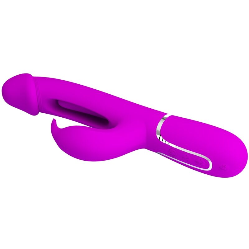 Vibromasseur Rabbit Dejon 3 en 1 Multifonction - Pretty Love