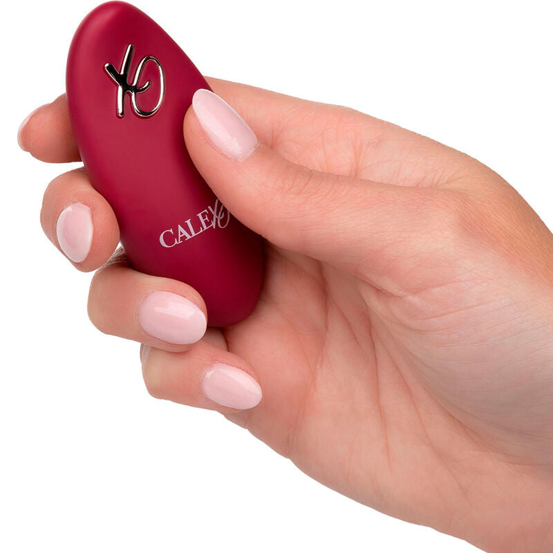 Vibromasseur à Chevaucher Double Moteur Télécommande 12 Modes Rouge - CalExotics
