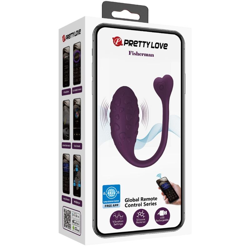 Œuf Vibrant Connecté Fisherman - Pretty Love
