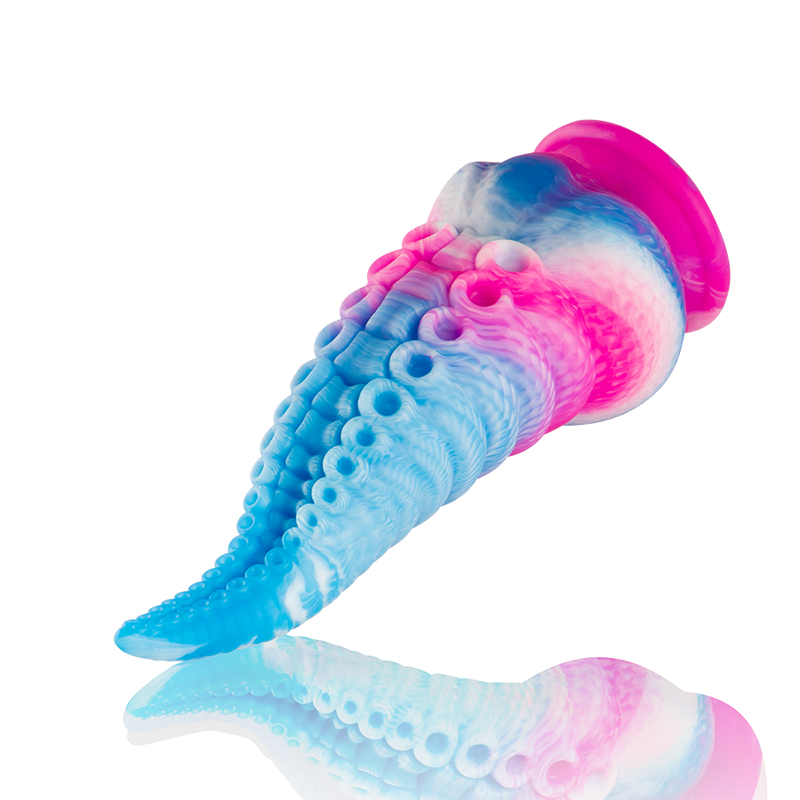 Gode Tentacule Phorcys Silicone Multi-Courbes Progressif - Epic Cybersilicock