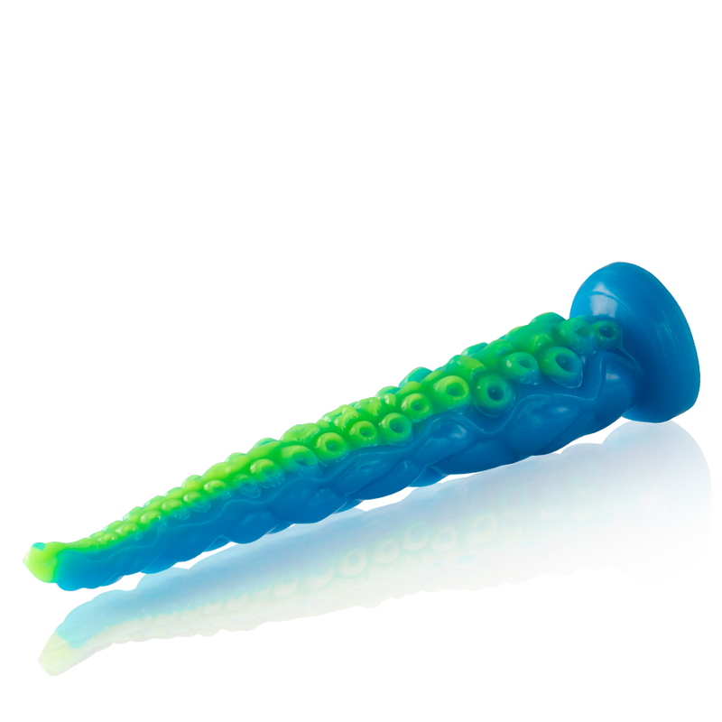 Gode Tentacule Fluorescent Scylla Silicone Mince 2 Tailles - Epic Cybersilicock