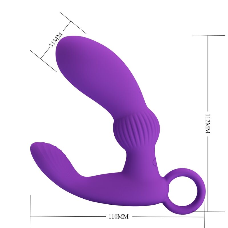 Vibromasseur Anal Cayla Silicone - Pretty Love