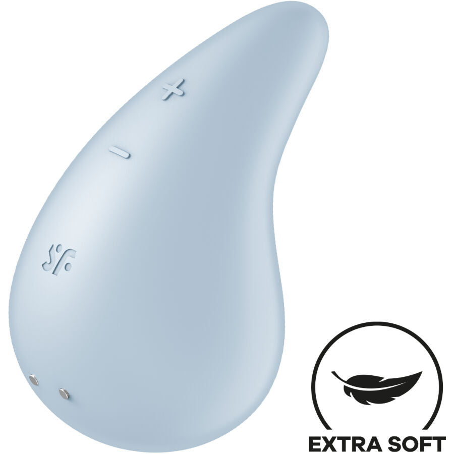 Stimulateur Clitoridien Lay-On Dew Drop Silicone Rechargeable - Satisfyer