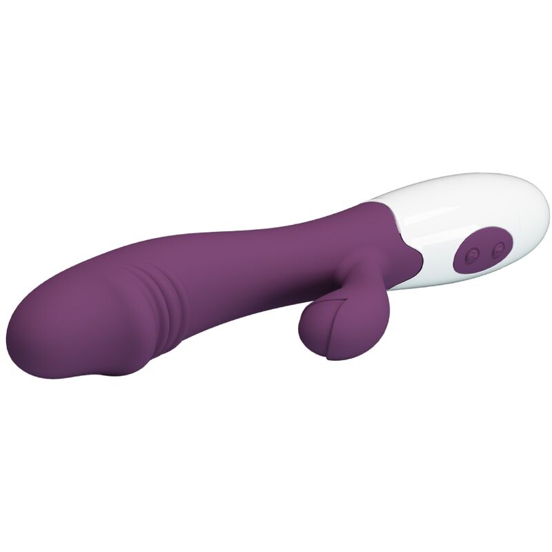 Vibromasseur Double Snappy Point G et Clitoris 30 Fonctions - Pretty Love