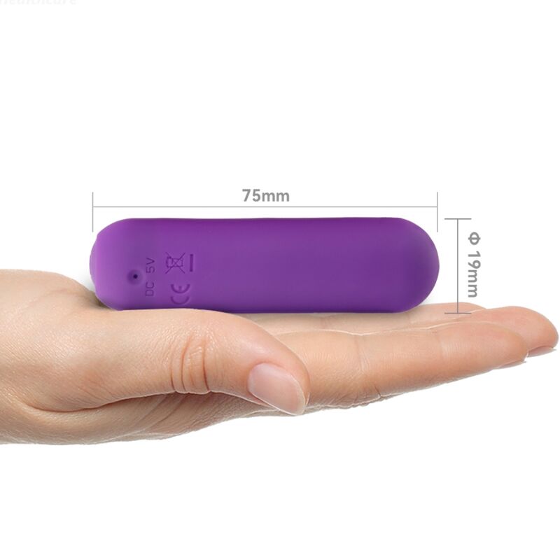 Vibromasseur Bullet Splash Haha - 10 Modes Silicone Étanche - Armony