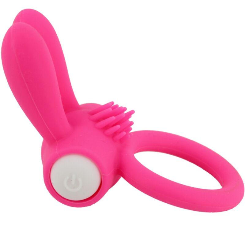 Anneau Vibrant Silicone Mr Bunny - Stimulation Clitoridienne - Armony