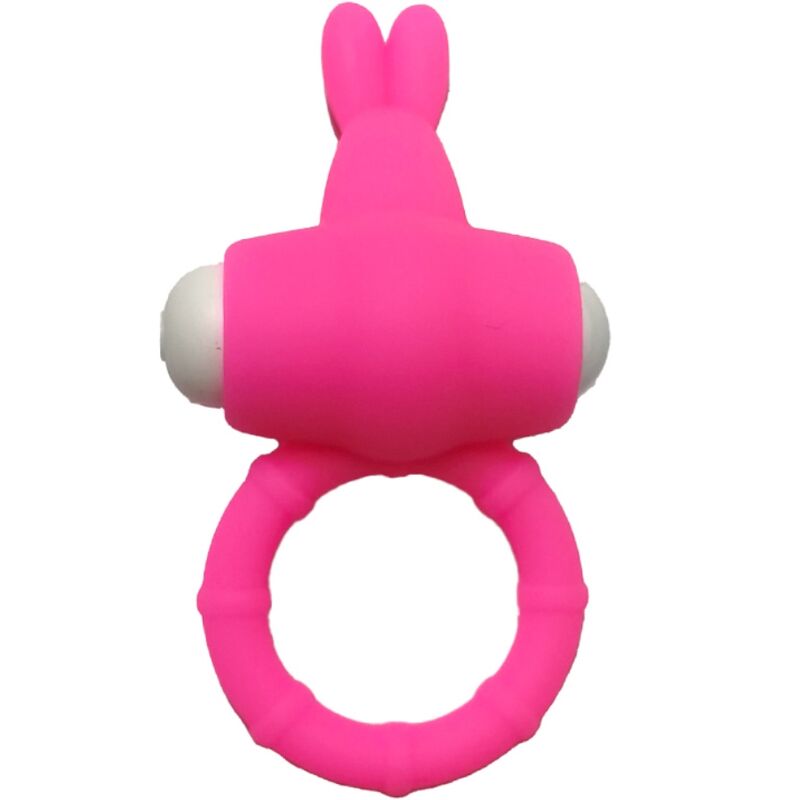 Anneau Vibrant Silicone Ms Bunny - Design Lapin Couple - Armony