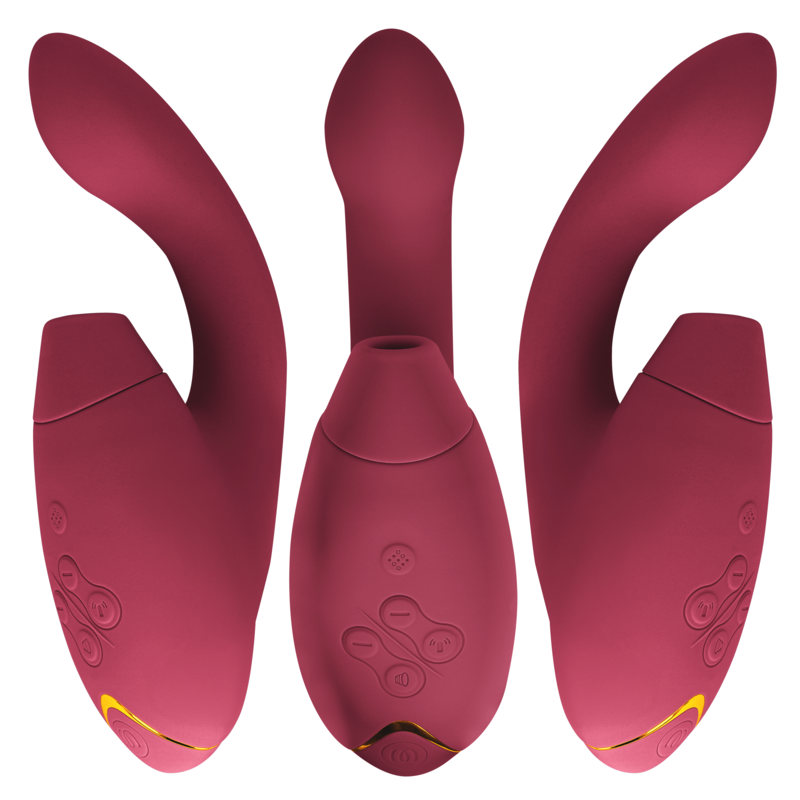Stimulateur Double Womanizer Duo 2 - Pleasure Air et Point G - 14 Intensités