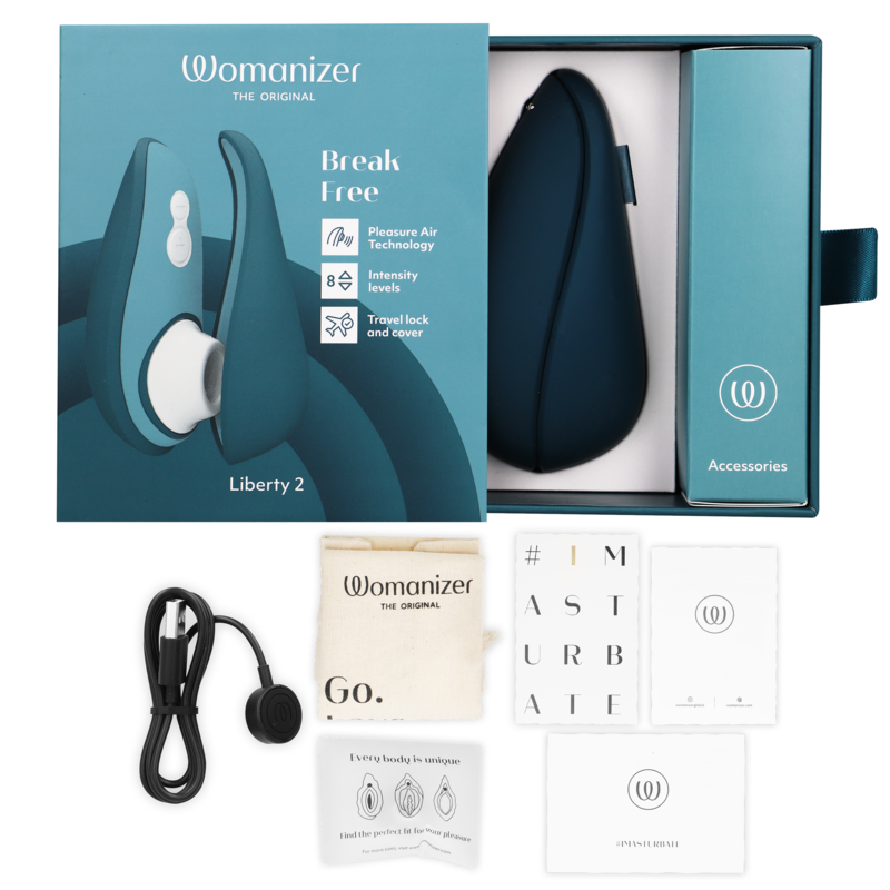 Womanizer Liberty 2 Aspiration Nomade Étanche