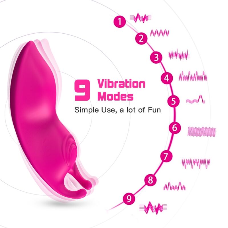 Culotte Vibrante Point G Honeybee - Télécommande 2 Moteurs - Armony