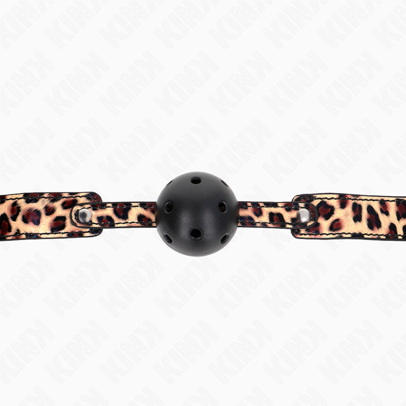 Bâillon avec Boule Respirant 4,5 cm Sangle Ajustable - Kink