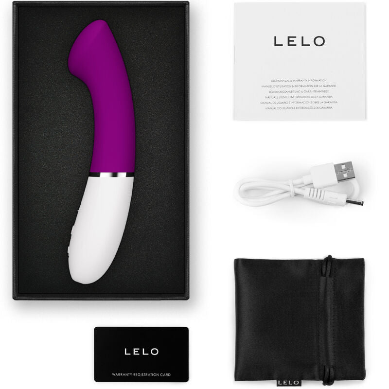 Vibromasseur Point G Gigi 3 Connecté - Silicone Biocompatible - Lelo