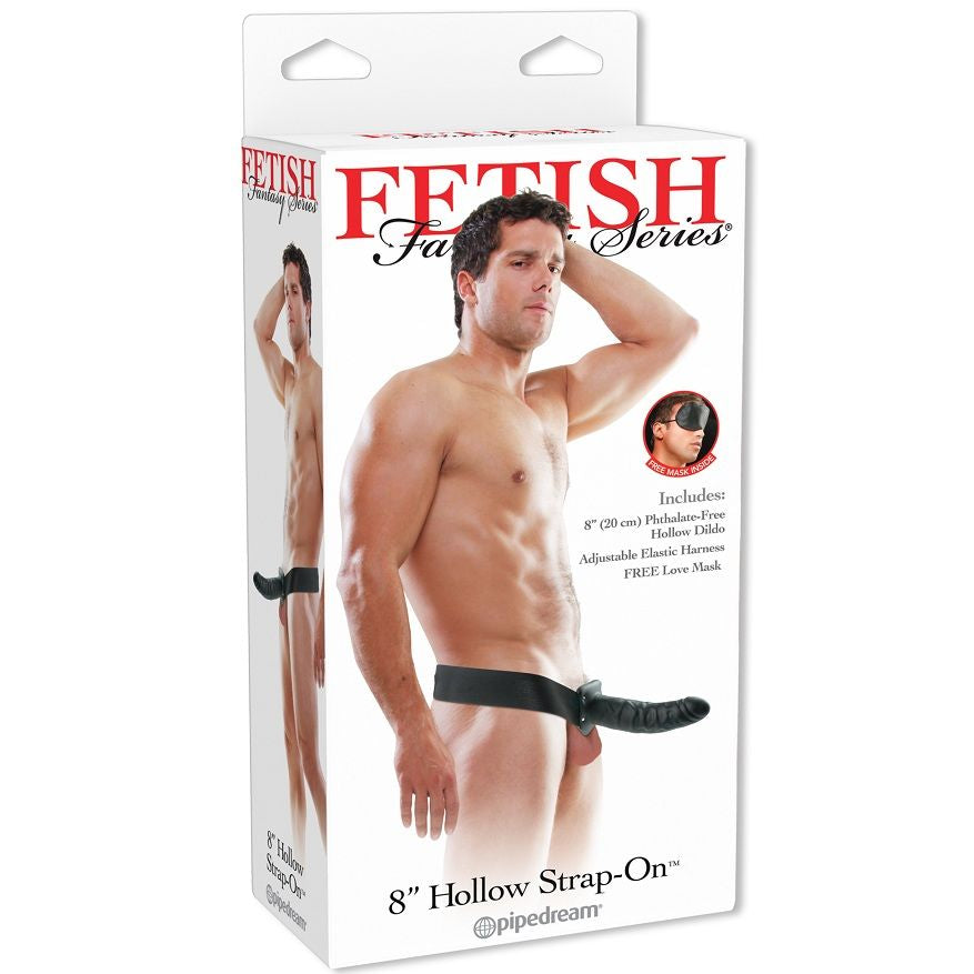 Gode Ceinture Creux 19 cm Sangle Ajustable - Fetish Fantasy
