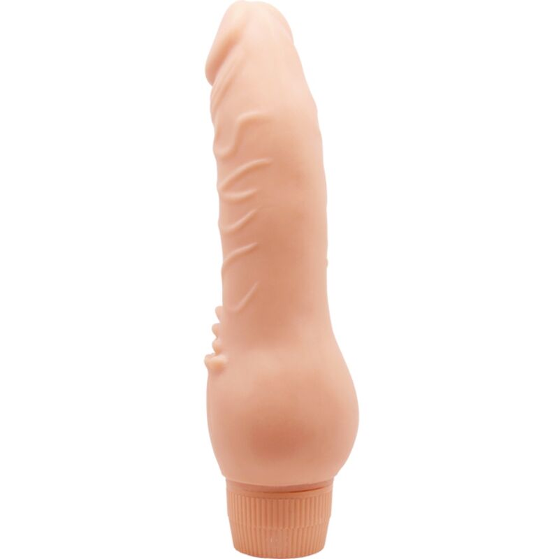 Vibromasseur Réaliste Veiné Barbara TPR Vibration Puissante - Baile