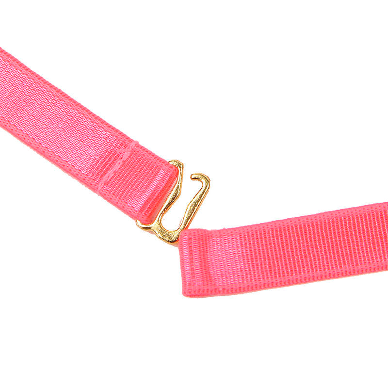 Ensemble Lingerie Soutien-Gorge Collier Jarretières Fluo - Subblime